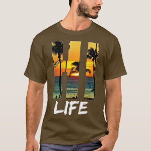 Camiseta Hi Life Aloha Hawaii Beach