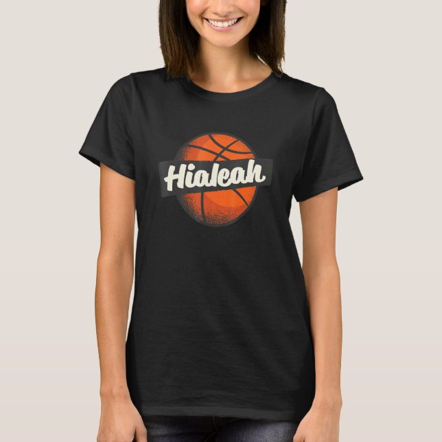 Camiseta Hialeah Hometown Basketball Player Sports (Frente)