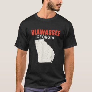 Camiseta Hiawassee Geórgia EUA Estado América Viagem Georgi