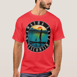 Camiseta Hiawatha Lake Wisconsin Paddleboard