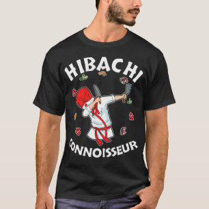 Camiseta Hibachi Chef Costume Hibachi Connoisseur Hibachi