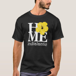 Camiseta Hibisco Amarelo Indialânico DOMÉSTICO (Impressão f