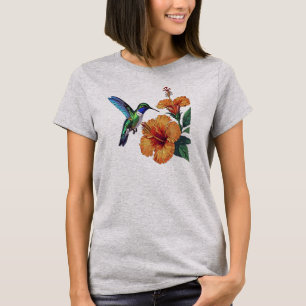 Camiseta Hibisco Beija-flor