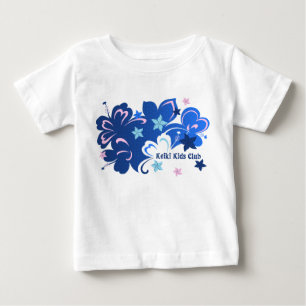 Camiseta Hibisco Borboleta Hibisco Havaiano e Borboleta
