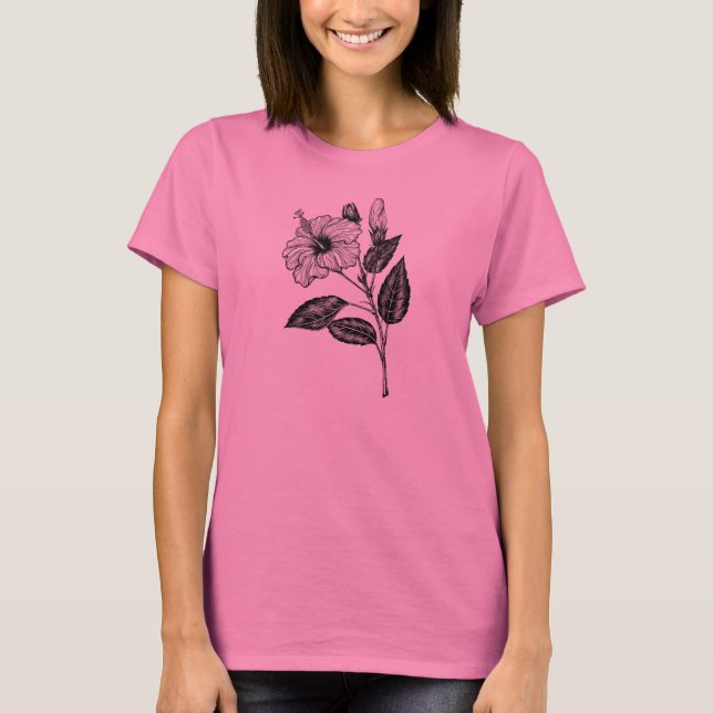 Camiseta Hibiscus 3 (Frente)