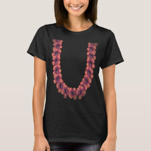 Camiseta Hibiscus Flowers Tropical Summer Floral Havaiana L