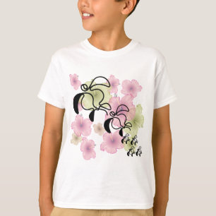 Camiseta Hibiscus-Tartaruga-Família