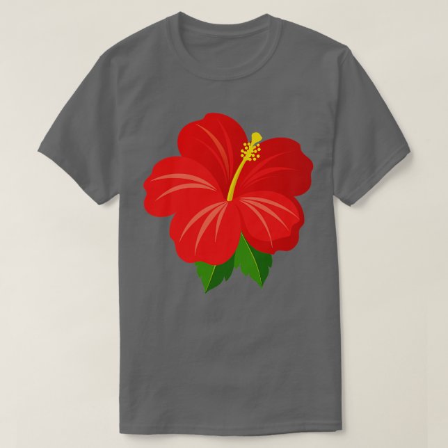 Camiseta Hibiscus TShirt 3 (Frente do Design)