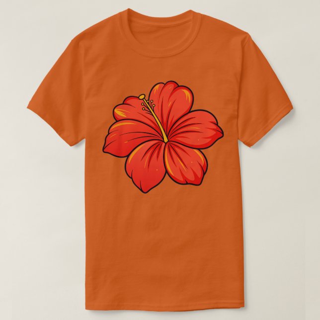 Camiseta Hibiscus TShirt 30 (Frente do Design)
