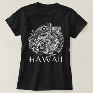 CAMISETA HIBISICUS POLYNESIAN TRIBAL HAWAII