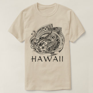 Camiseta HIBISICUS POLYNESIAN TRIBAL HAWAII Blam