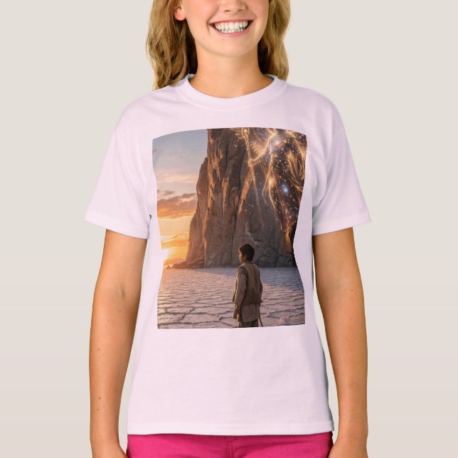 Camiseta Hidden Destiny Desert Shadow Fantasy  (Frente)