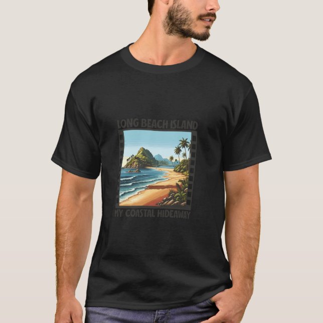 Camiseta Hideaway - Long Beach Island (Frente)