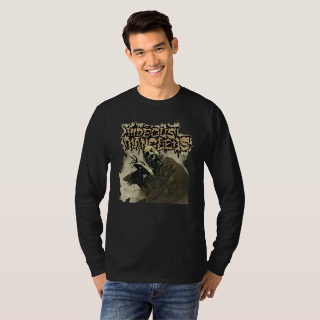 Camiseta Hideus Mangleus Vampiro Longa (Frente Completa)