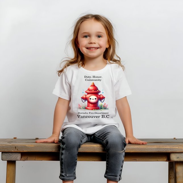 Camiseta Hidrante de incêndio lúdico no parque (Criador carregado)