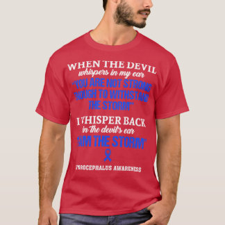 Camiseta Hidrocefalia Consciência Eu Sou A Tempestade Nesta