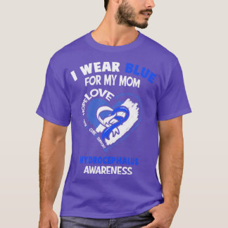 Camiseta Hidrocefalia Consciência Eu Visto Azul Para Minha 