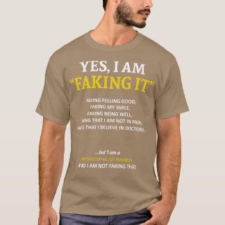 Camiseta Hidrocefalia Sensibilização Eu Estou Falhando Nest