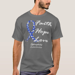Camiseta Hidrocefalia Sensibilização Fé Esperança Amor Nest