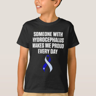 Camiseta Hidrocefalia Sobrevivente Orgulhosa Guerreiro da C