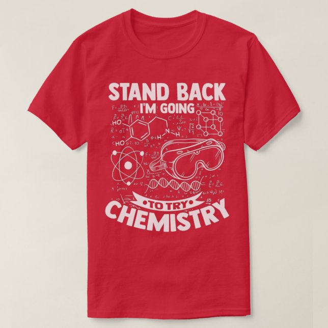Camiseta Hidrogênio de Proton de Explosão Periódica de Mesa (Frente do Design)