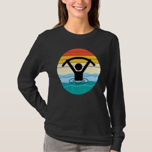 Camiseta Hidroginástica Aptidão Aquática Exercício Aquático