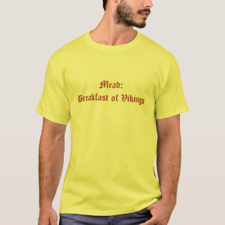 Camiseta Hidromel: Pequeno almoço de Viquingues