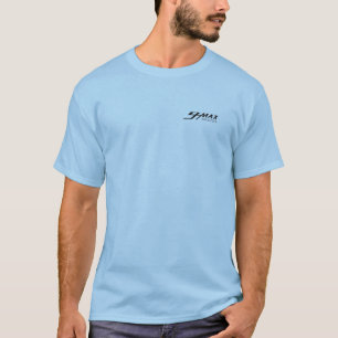 Camiseta Hidroplano 01 Lt Logotipo Azul Traseiro
