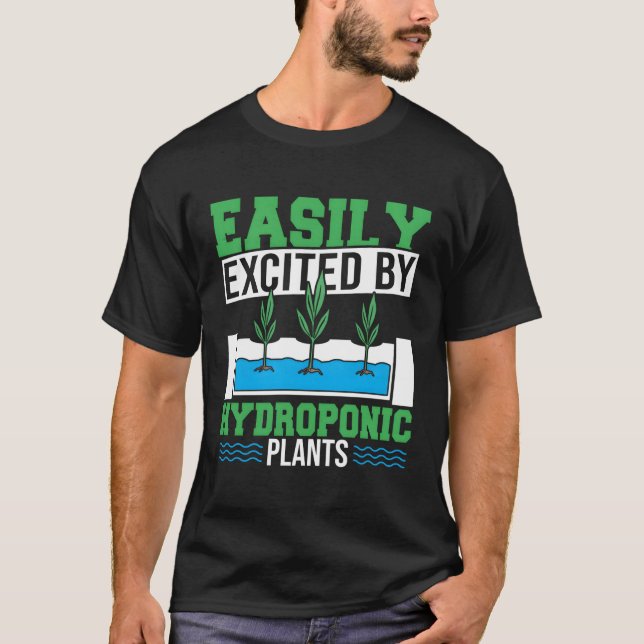 Camiseta Hidróxido De Plantas Intransigentes E Fácil De Exc (Frente)