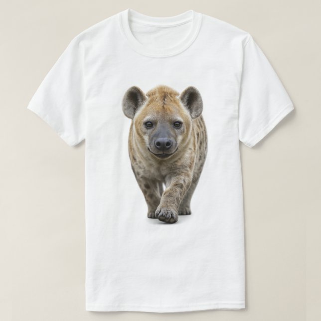 Camiseta Hiena se Aproximando (Frente do Design)