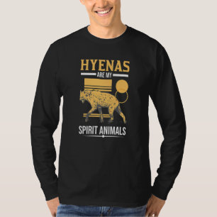 Camiseta Híenas São Os Meus Animais Espirituosos Aardwolf H