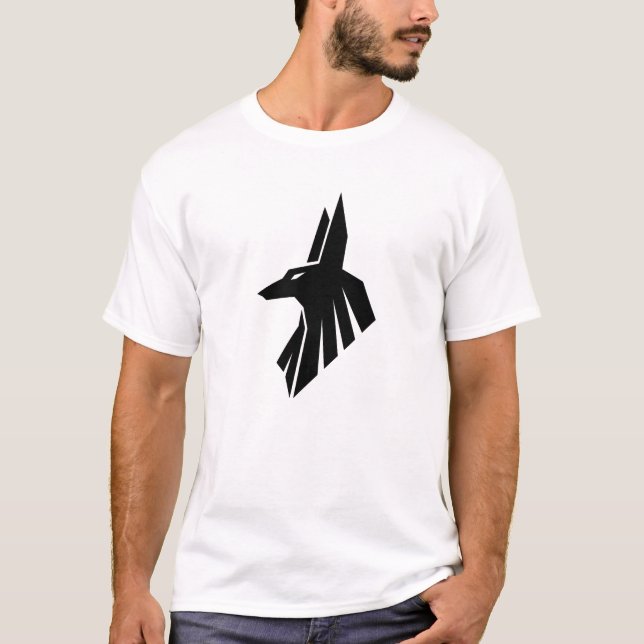 Camiseta Hieróglifos Egípcios - Anúbis (Frente)