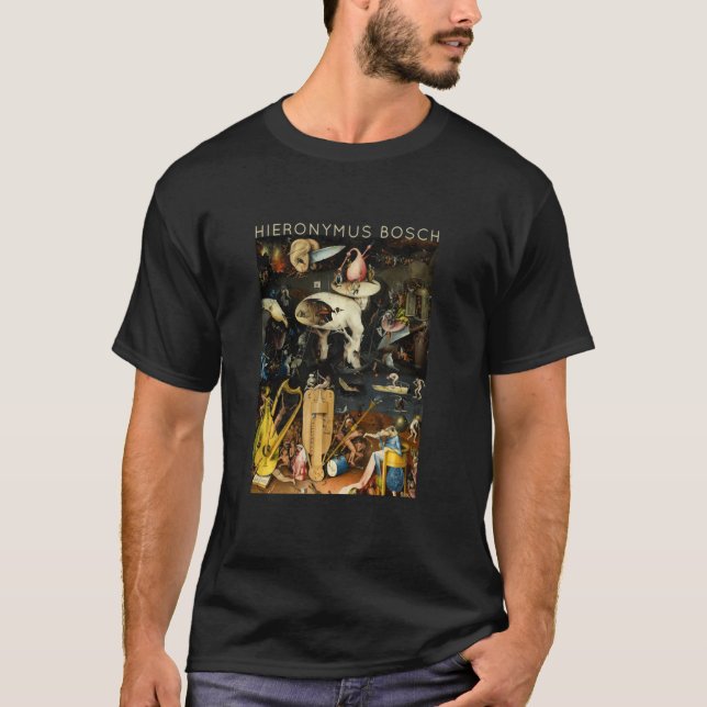 Camiseta Hieronymus Bosch O Jardim Das Delícias Terrenas (Frente)