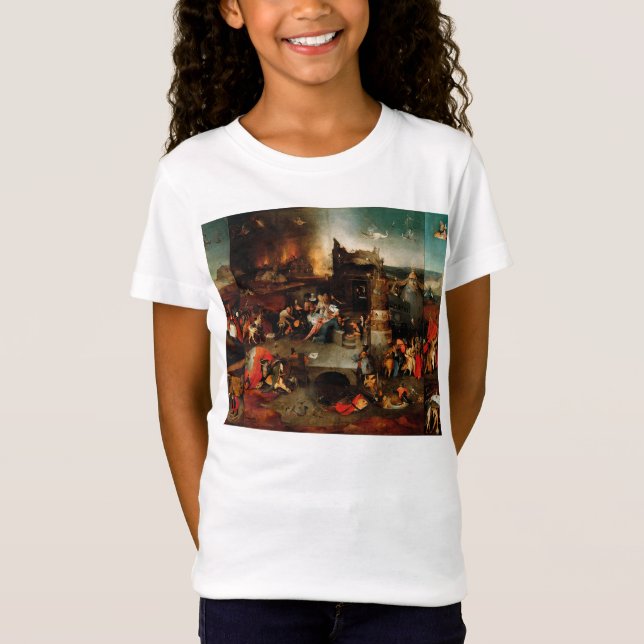 Camiseta Hieronymus Bosch - Tentação Do Santo Anthony (Frente)