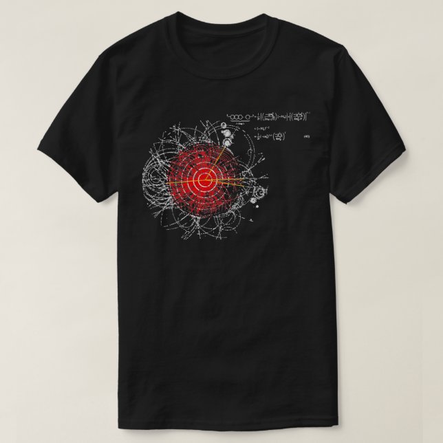 Camiseta Higgs Boson Particle Physics University (Frente do Design)