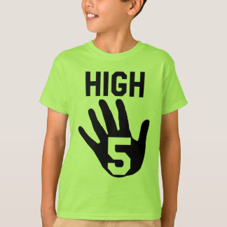 Camiseta "High 5" de 5 anos de idade