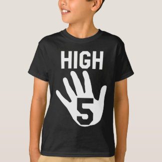 Camiseta "High 5" de 5 anos de idade