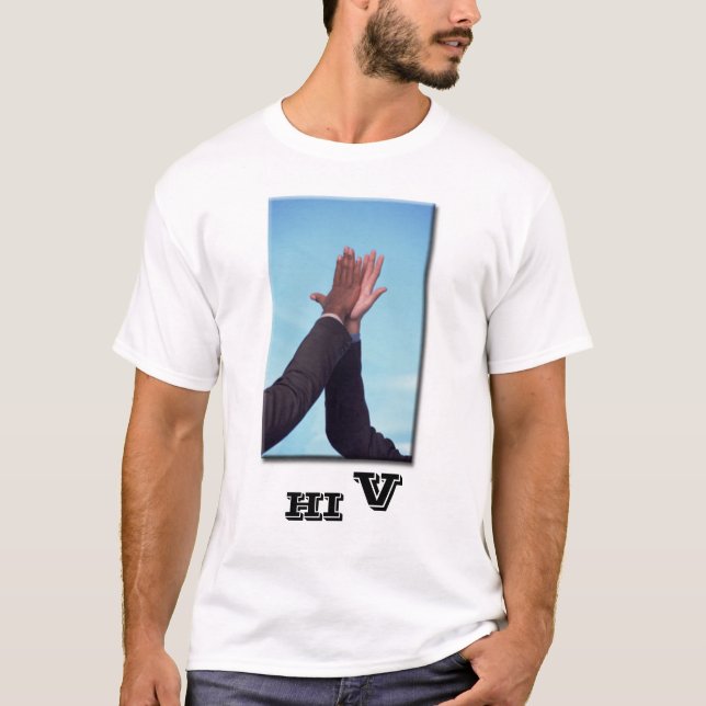 Camiseta high_five2, HI, V (Frente)