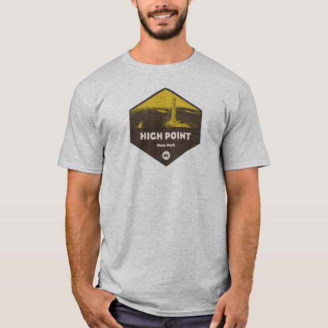 Camiseta High Point State Park New Jersey (Frente)