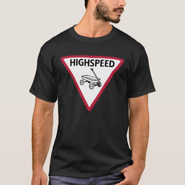 Camiseta High speed speed limit (Frente)