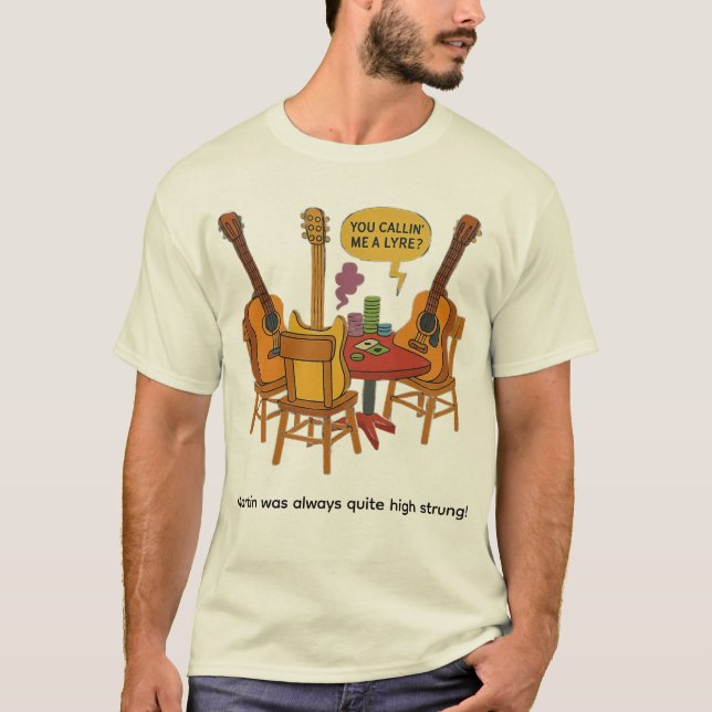 Camiseta High strung Lyre (Frente)