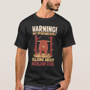 Camiseta Highland Cattle Scottish Farmer Breeder Cattleman