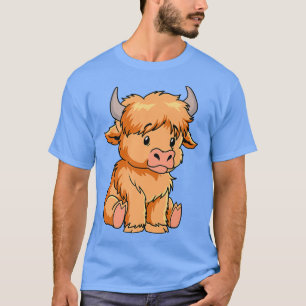 Camiseta Highland Cow Scotland Farmers