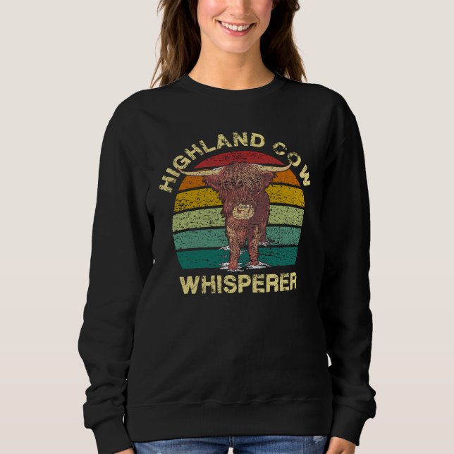 Camiseta Highland Cow Whisperer (Frente)