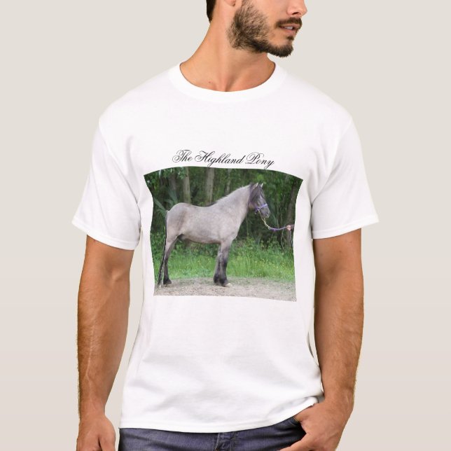 Camiseta Highland Pony (Frente)