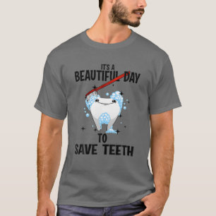 Camiseta Higiene Dental Assistant Engraçado