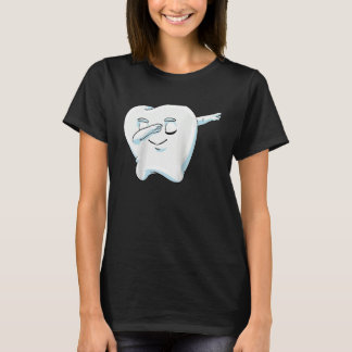 Camiseta Higienista Dentária Dentista Ortodontista Dabbing 