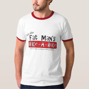 Camiseta Hike-a-Bike do Homem Gordo