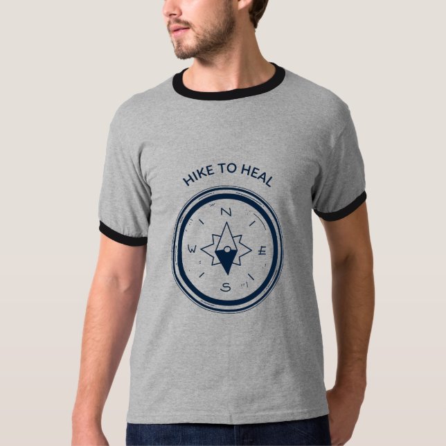 Camiseta Hike to Heal Hiking (Frente)