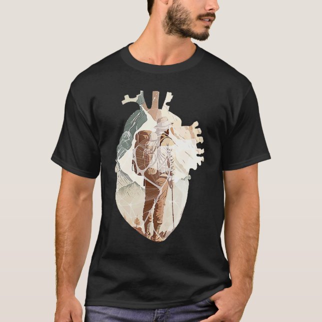Camiseta Hiker at Heart (Frente)
